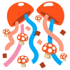 Fliegenpilz + Konfettiball