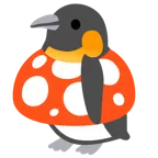 Fliegenpilz + Pinguin