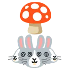 Fliegenpilz + Hasengesicht