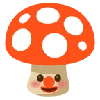 Fliegenpilz + Clown-Gesicht