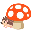 Fliegenpilz + Igel