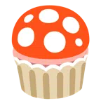 Fliegenpilz + Cupcake