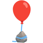 Felsen + Luftballon