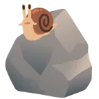 Felsen + Schnecke