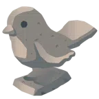 Felsen + Vogel