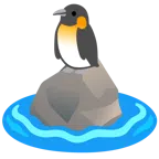 Felsen + Pinguin