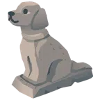 Felsen + Hundegesicht