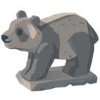Felsen + Panda