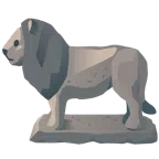 Felsen + Löwe