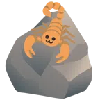 Felsen + Skorpion