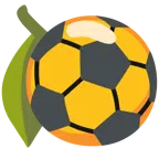pallone da calcio + limone