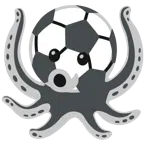 pallone da calcio + polpo