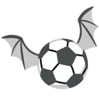 pallone da calcio + pipistrello