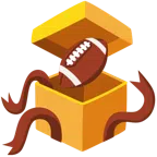 regalo + football americano