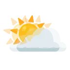 schlagendes Herz + Sonne hinter Wolke