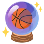 Kristallkugel + Basketball