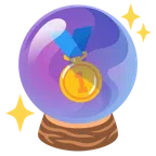 Kristallkugel + Goldmedaille