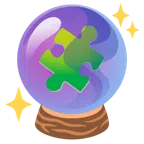 Kristallkugel + Puzzleteil