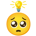 yalvaran yüz + ampul
