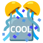 coriandoli + pulsante COOL