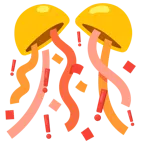 coriandoli + punto esclamativo rosso
