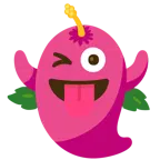 Gespenst + Hibiskus