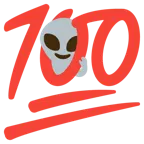 Außerirdischer + 100 Punkte