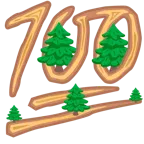 100 Punkte + Nadelbaum