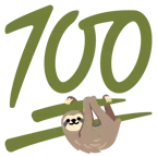100 Punkte + Faultier