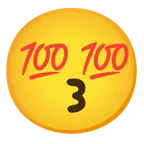 وجه يقبّل بعينين باسمتين + 100 درجة