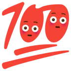 twarz z rumieńcami + sto punktów