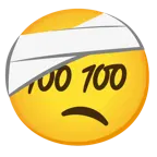 Gesicht mit Kopfverband + 100 Punkte