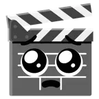 yalvaran yüz + film tahtası
