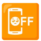 yalvaran yüz + cep telefonu kapalı