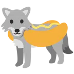 Wolf + Hotdog