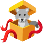 Wolf + Geschenk