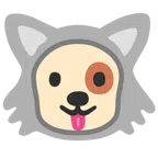 Wolf + Hundegesicht