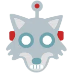 Wolf + Roboter