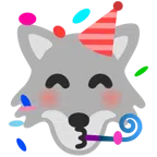 Wolf + Partygesicht