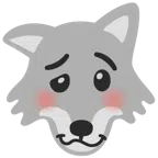 Wolf + schwindeliges Gesicht