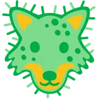 Wolf + Mikrobe