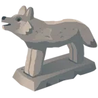 Wolf + Felsen