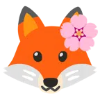 Fuchs + Kirschblüte