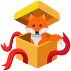 Fuchs + Geschenk