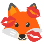 Fuchs + Kussabdruck