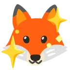 Fuchs + funkelndes Herz
