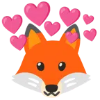 Fuchs + Herz mit Pfeil