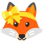 Fuchs + Herz mit Schleife