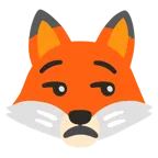 Fuchs + verstimmtes Gesicht