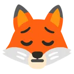 Fuchs + nachdenkliches Gesicht